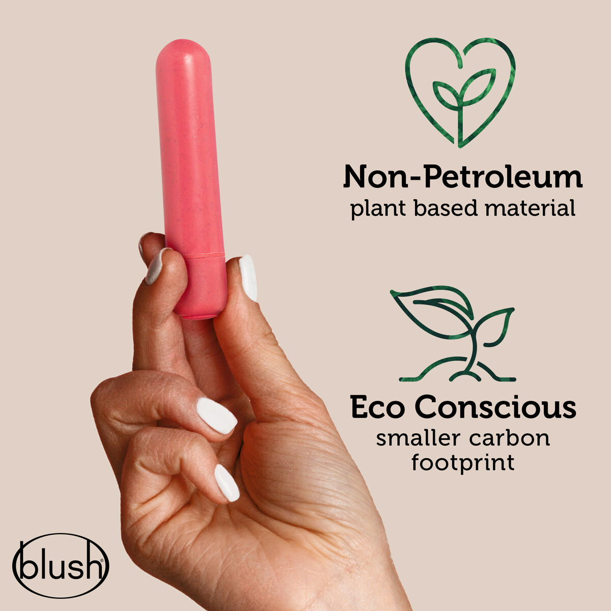 Luotivibraattori Blush Gaia Pinkki